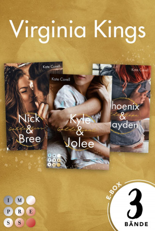 Kate Corell: Virginia Kings: Die Sports Romance Trilogie in einer E-Box!