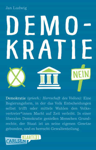 Jan Ludwig: Demokratie (Carlsen Klartext)