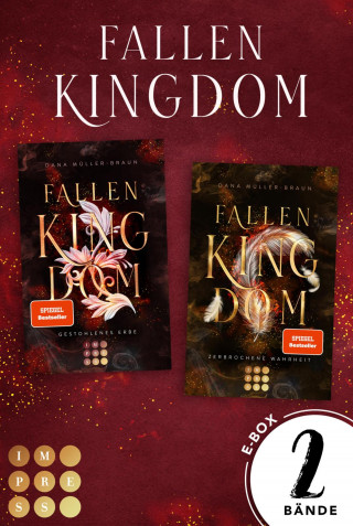 Dana Müller-Braun: Fallen Kingdom: Die düstere High-Fantasy Dilogie in einer E-Box!