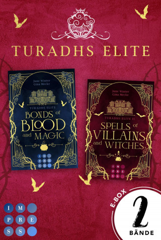 Gina Mecke, June Winter: Turadhs Elite: Die magische Dark Academia Romantasy in einer E-Box! (Turadhs Elite)