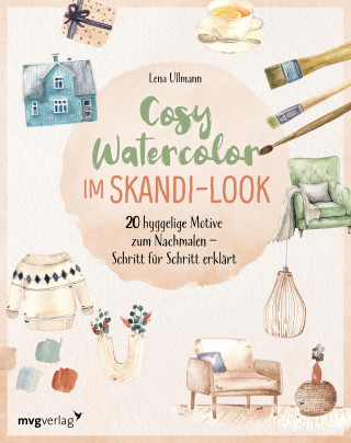 Lena Ullmann, @pinsel.yoga: Cosy Watercolor im Skandi-Look