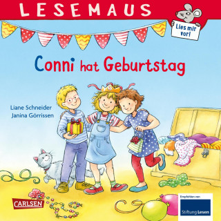 Liane Schneider: LESEMAUS 80: Conni hat Geburtstag