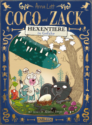 Anna Lott: Coco und Zack: Hexentiere in Gefahr