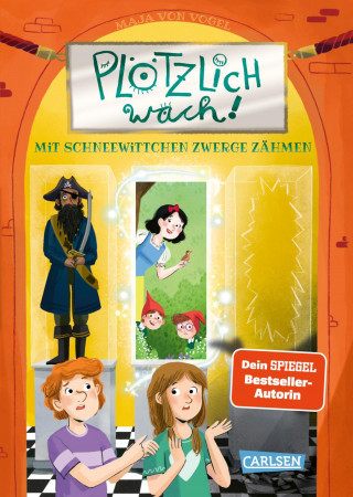 Maja von Vogel: Plötzlich wach! 4: Mit Schneewittchen Zwerge zähmen