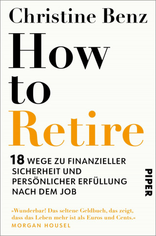 Christine Benz: How to Retire