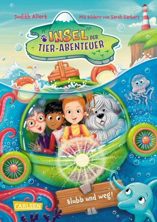 Judith Allert: Insel der Tier-Abenteuer: Blubb und weg!
