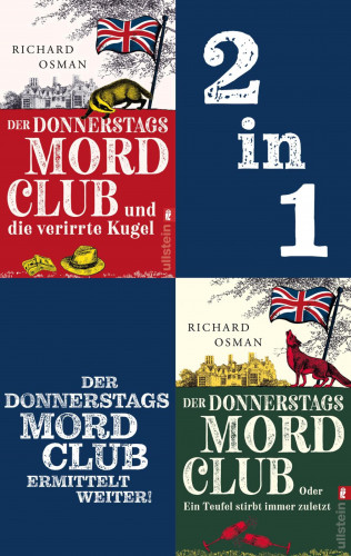 Richard Osman: Der Donnerstagsmordclub und die verirrte Kugel & Der Donnerstagsmordclub oder Ein Teufel stirbt immer zuletzt