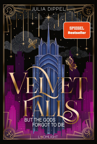 Julia Dippel: Velvet-Dilogie 1: Velvet Falls, but the Gods forgot to die