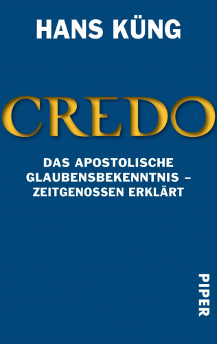 Hans Küng: Credo