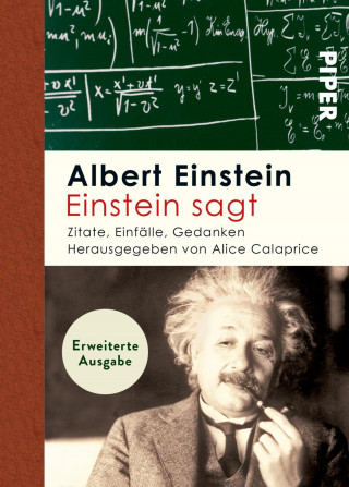 Albert Einstein: Einstein sagt