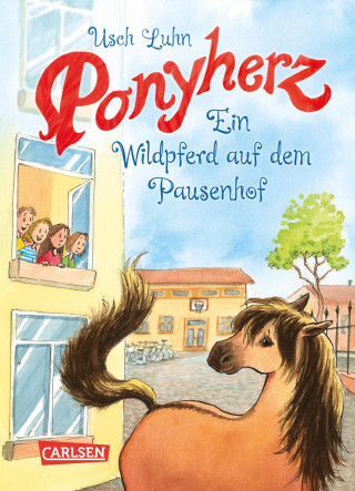 Usch Luhn: Ponyherz 7: Ein Wildpferd auf dem Pausenhof
