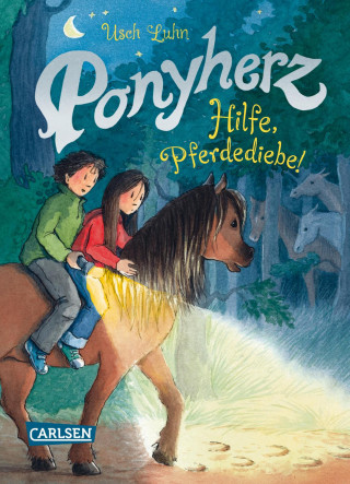 Usch Luhn: Ponyherz 11: Hilfe, Pferdediebe!
