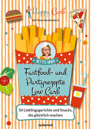 Bettina Meiselbach: Happy Carb: Fastfood- und Partyrezepte Low Carb