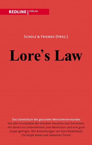 Scholz & Friends AG: Lore's law