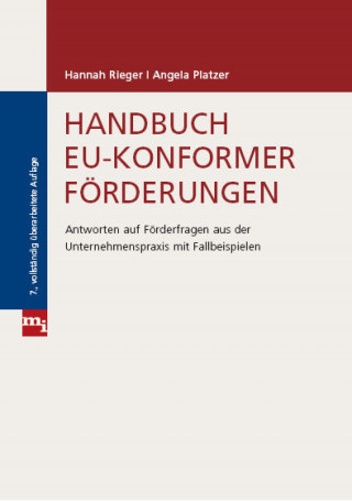 Hannah Rieger: Handbuch EU-konformer Förderungen