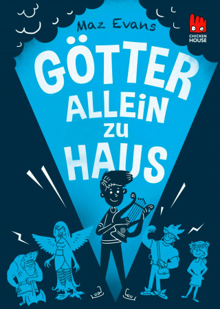 Maz Evans: Die Chaos-Götter 2: Götter allein zu Haus