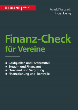 Ronald Wadsack, Horst Lienig: Finanz-Check für Vereine