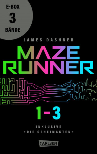 James Dashner: Die Auserwählten – Band 1-3 der nervenzerfetzenden Maze-Runner-Serie in einer E-Box!