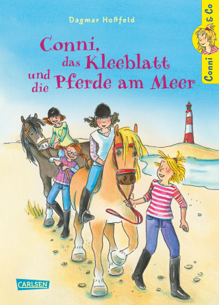 Dagmar Hoßfeld: Conni & Co 11: Conni, das Kleeblatt und die Pferde am Meer