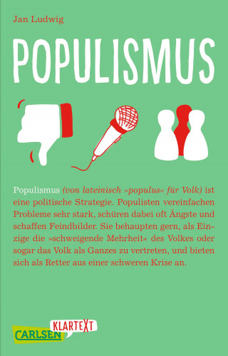 Jan Ludwig: Carlsen Klartext: Populismus