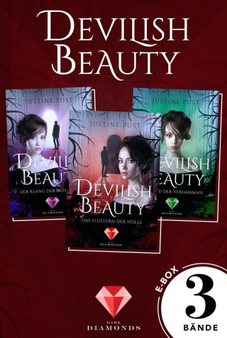 Justine Pust: Devilish Beauty: Sammelband der höllisch-knisternden Fantasy-Reihe Band 1-3