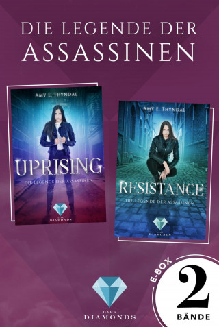 Amy Erin Thyndal: Sammelband der Fantasy-Serie »Die Legende der Assassinen« Band 1-2 (Die Legende der Assassinen)