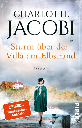 Charlotte Jacobi: Sturm über der Villa am Elbstrand