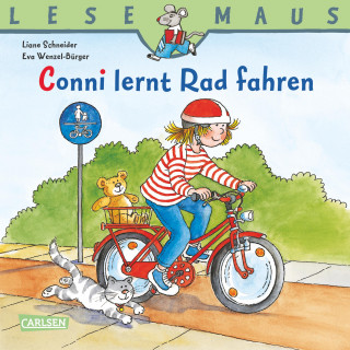 Liane Schneider: LESEMAUS: Conni lernt Rad fahren