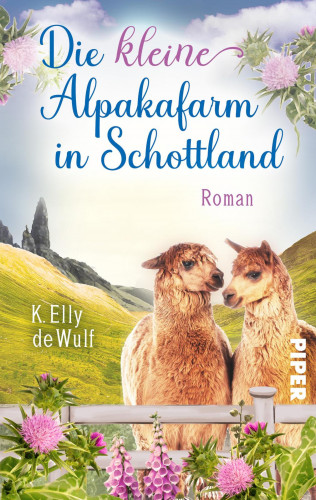 K. Elly de Wulf: Blue Skye - Die kleine Alpakafarm in Schottland
