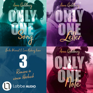 Anne Goldberg: Only One Song | Only one Letter | Only One Note - 3 Romane in einem Hörbuch! (Ungekürzt)