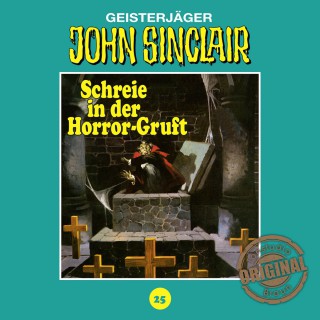 Jason Dark: John Sinclair, Tonstudio Braun, Folge 25: Schreie in der Horror-Gruft. Teil 2 von 3