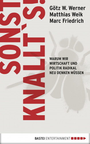 Matthias Weik, Götz W. Werner, Marc Friedrich: Sonst knallt´s!