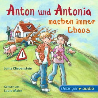 Juma Kliebestein: Anton und Antonia machen immer Chaos