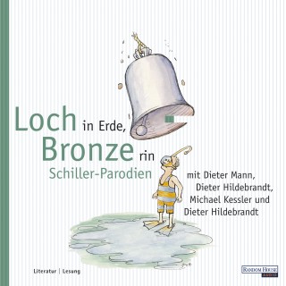 Dieter Hildebrandt: Loch in Erde, Bronze rin