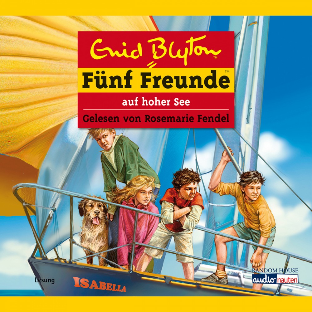 Fünf Freunde auf hoher See Enid Blyton HÖBU.de