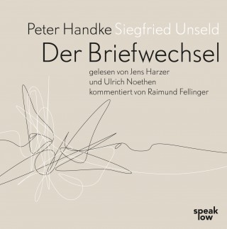 Peter Handke, Siegfried Unseld: Peter Handke Siegfried Unseld. Briefwechsel