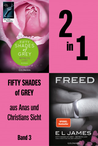 E L James: 2in1 Fifty Shades of Grey aus Anas und Christians Sicht