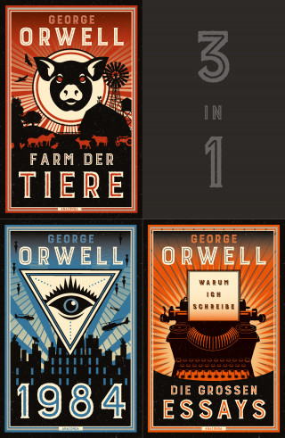 George Orwell: Große Werke: Farm der Tiere / 1984 / Die großen Essays (3in1-Bundle)
