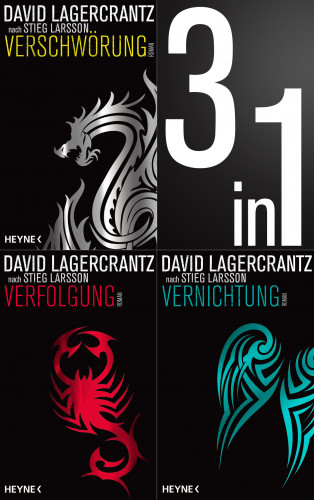 David Lagercrantz: Die Millennium-Saga 4-6: Verschwörung / Verfolgung / Vernichtung (3in1-Bundle)