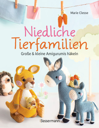 Marie Clesse: Niedliche Tierfamilien - Große und kleine Amigurumis häkeln