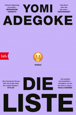 Yomi Adegoke: Die Liste