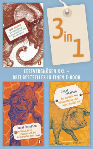 Jonas Jonasson: Bestseller-Bundle (3in1): Der Hundertjährige/ Der Massai/ Der Schwarzbrenner
