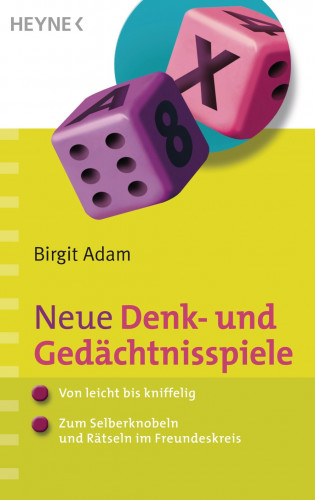 Birgit Adam: Neue Denk- und Gedächtnisspiele