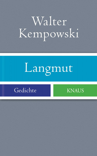 Walter Kempowski: Langmut