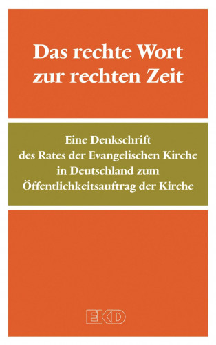 Das rechte Wort zur rechten Zeit
