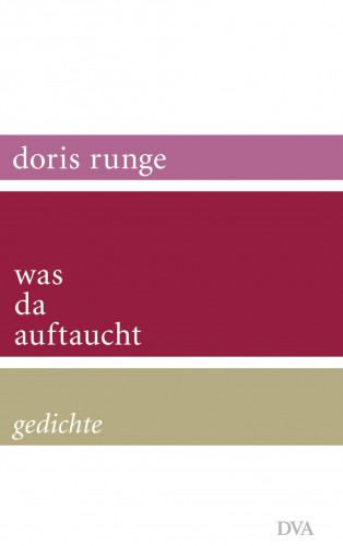Doris Runge: was da auftaucht