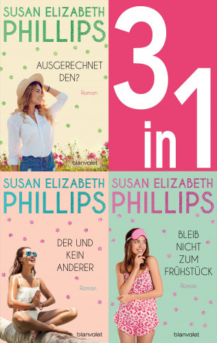 Susan Elizabeth Phillips: Die Chicago Stars Band 1-3: - Ausgerechnet den? / Der und kein anderer / Bleib nicht zum Frühstück (3in1-Bundle)