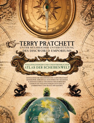 Terry Pratchett: Vollsthändiger und unentbehrlicher Atlas der Scheibenwelt