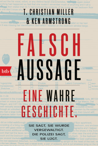 T. Christian Miller, Ken Armstrong: Falschaussage