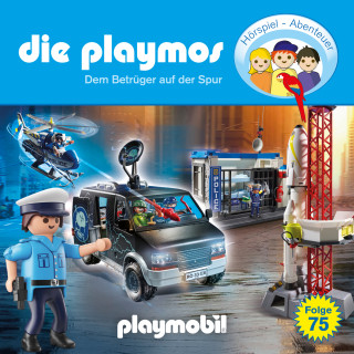 Christoph Dittert, Björn Berenz, Florian Fickel: Die Playmos - Das Original Playmobil Hörspiel, Folge 75: Dem Betrüger auf der Spur